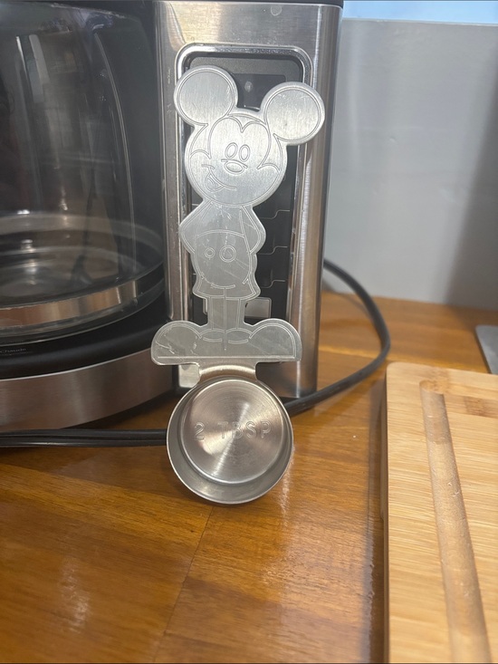 Disney Other - Mickey Mouse Stainless Steel Coffee Spoon 2 Tbsp- Silver
